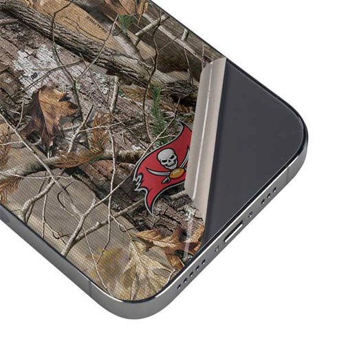 NFL Tampa Bay Buccaneers Realtree AP Camo iPhone 16e Skin